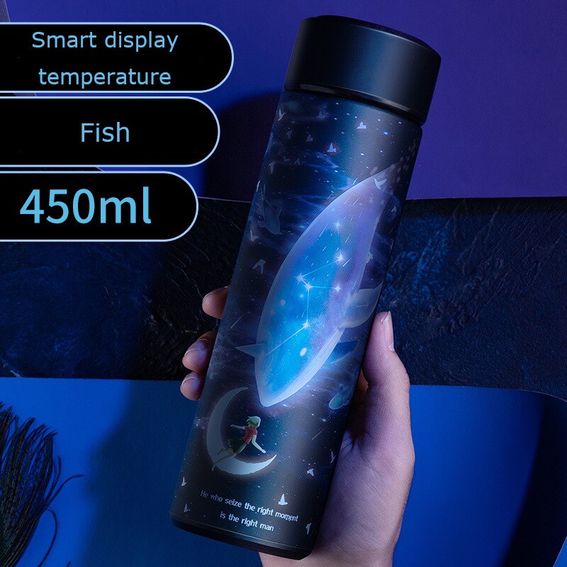 Smart LED Thermos™ - Digital Water Bottle