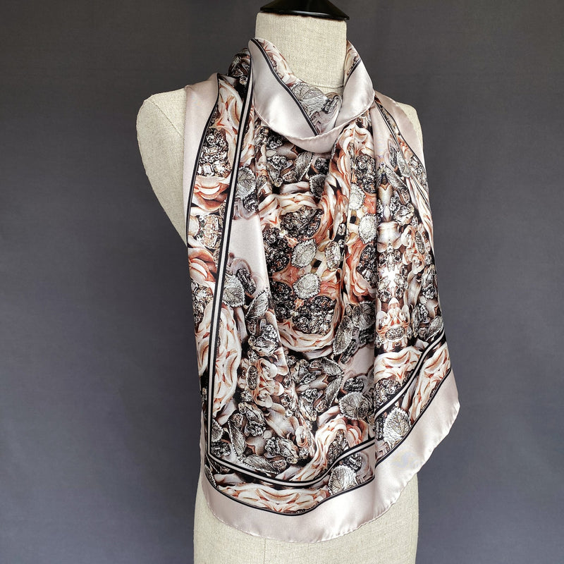 Small Grace French Pink Blush Scarf | Marie Livet