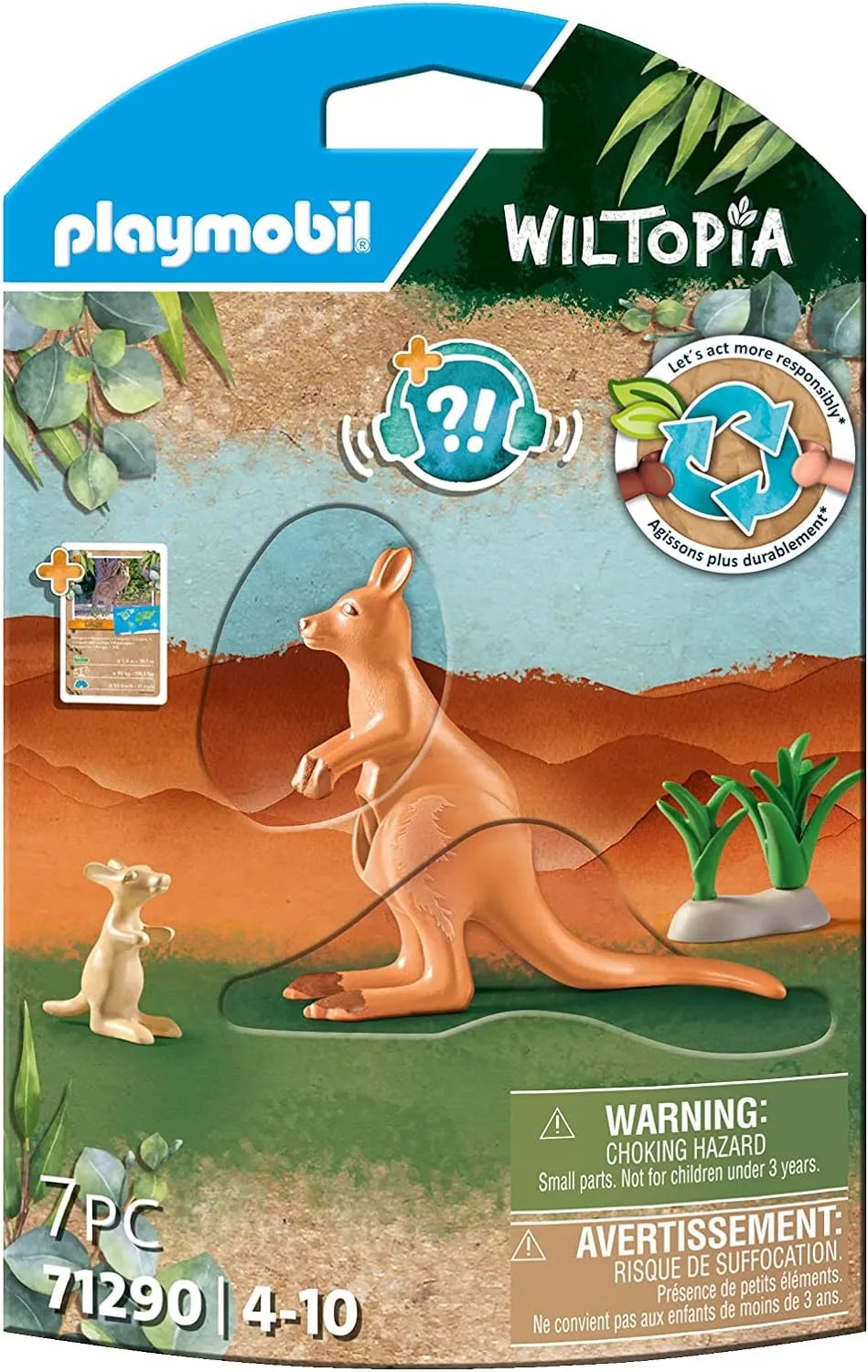 Wiltopia - Kangaroo with Joey
