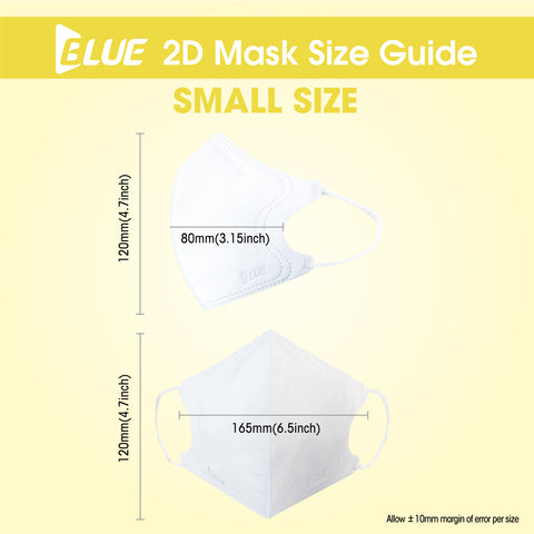 Limited Edition' Blue 2D X-Small Size Mask (Age 2-4 / Toddler Size) M – Be  Healthy