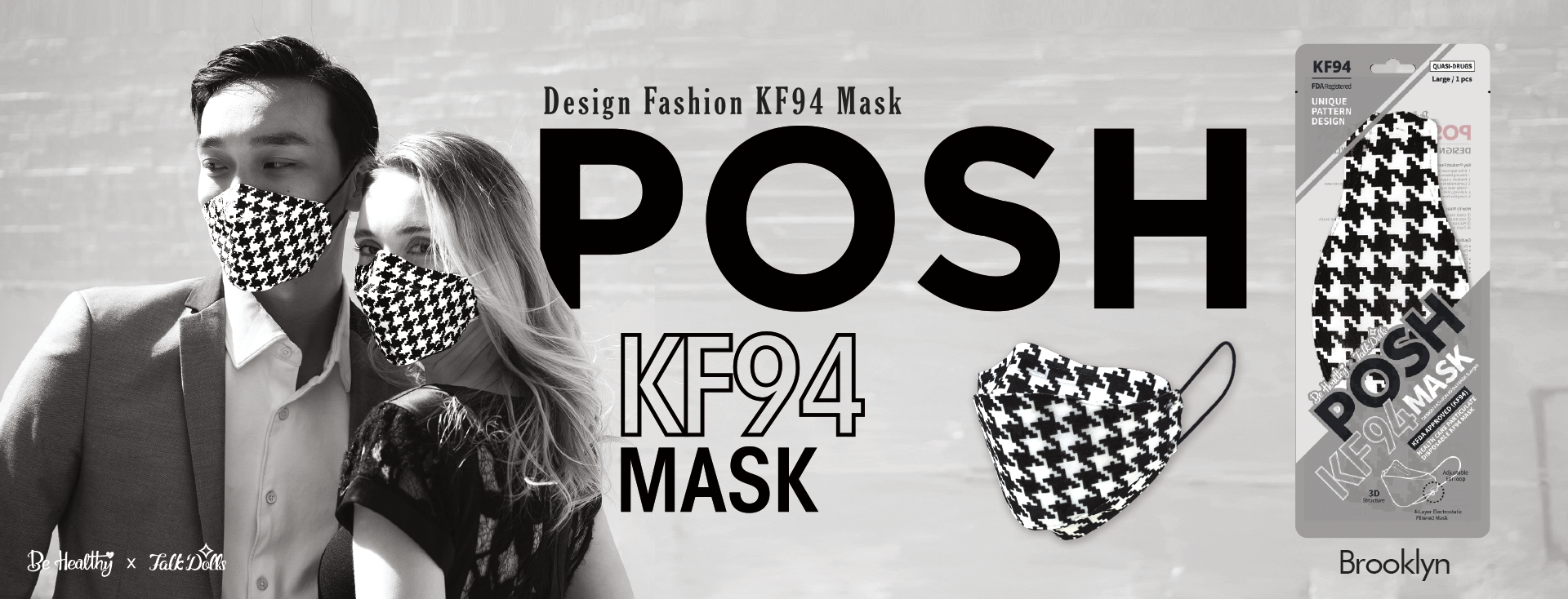 POSH KF94 Mask Brooklyn