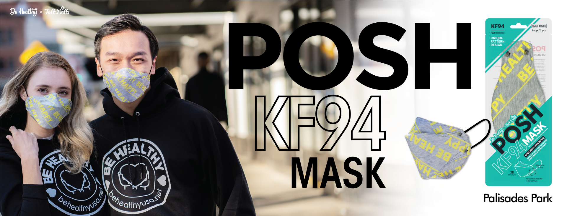 POSH KF94 Mask Palisades Park