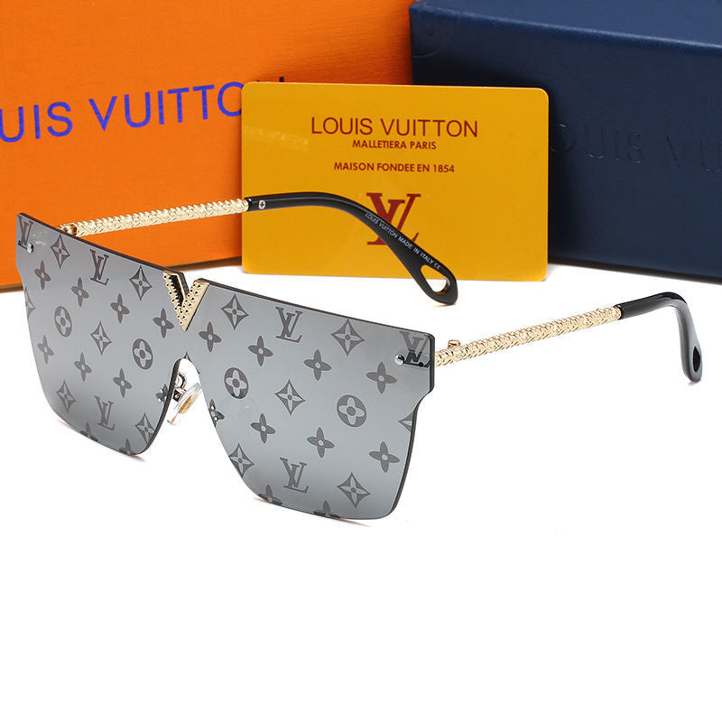 Louis Vuitton LV Casual Popular Summer Sun Shades Eyeglasses Glasses Sunglasses 10/25