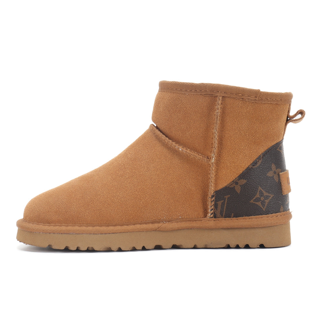 UGG LV  Classic Boots Wool Fur Boots Half Boots Shoes