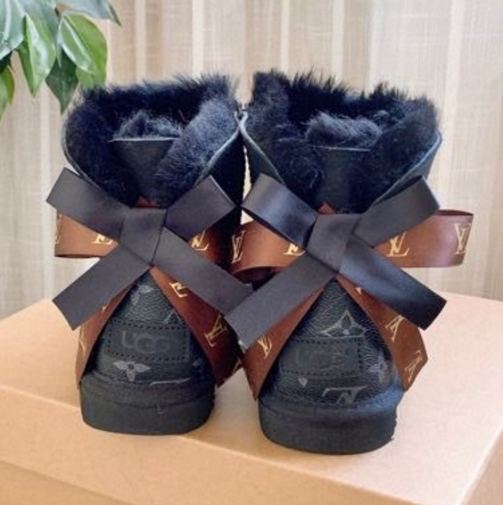 UGG LV bow Boots Shoes adult child