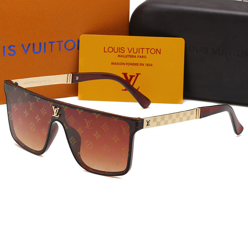 Louis Vuitton LV Casual Popular Summer Sun Shades Eyeglasses Glasses Sunglasses 10/25