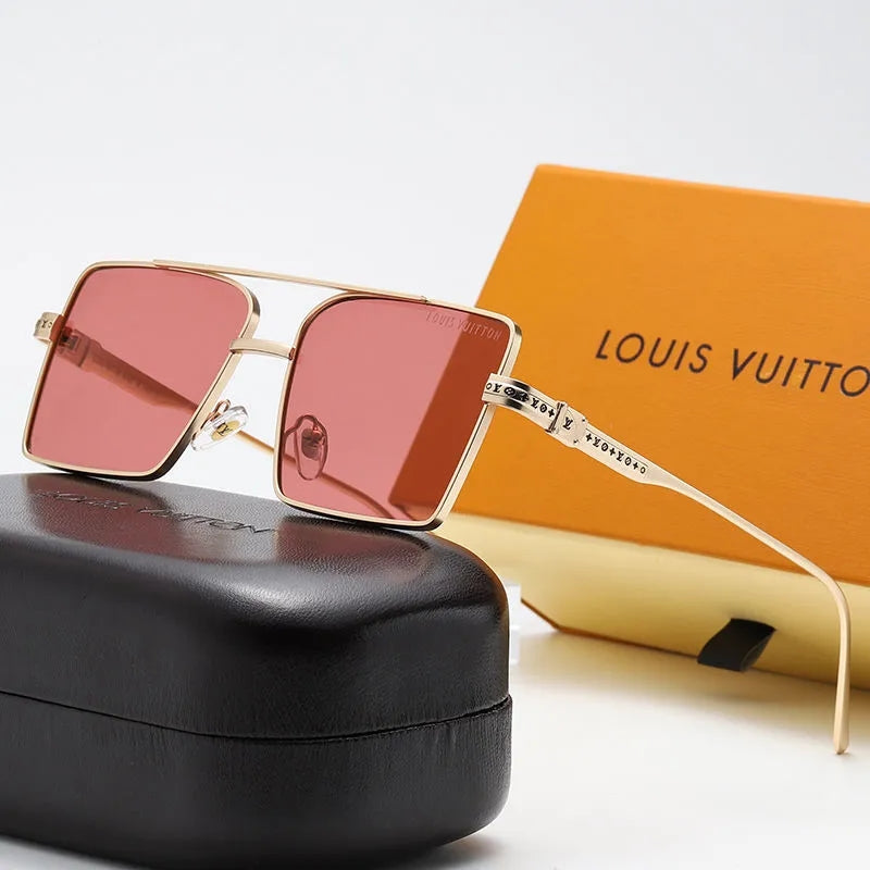 Louis Vuitton LV Casual Popular Summer Sun Shades Eyeglasses Glasses Sunglasses 10/25