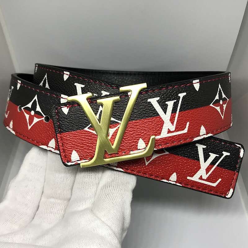 Louis Vuitton LV leather belt