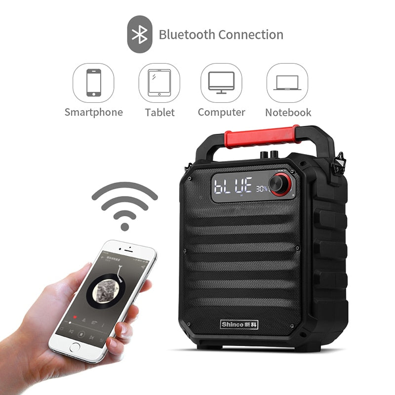 mobile pa system wireless mic
