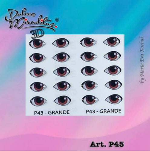 Self-adhesive eyes by Valeria Marini ART007 – IamReginaRusso