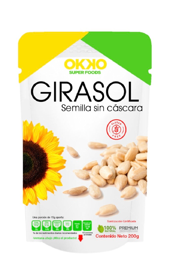 Semillas de girasol okko 200gr – BereCocinaSaludable