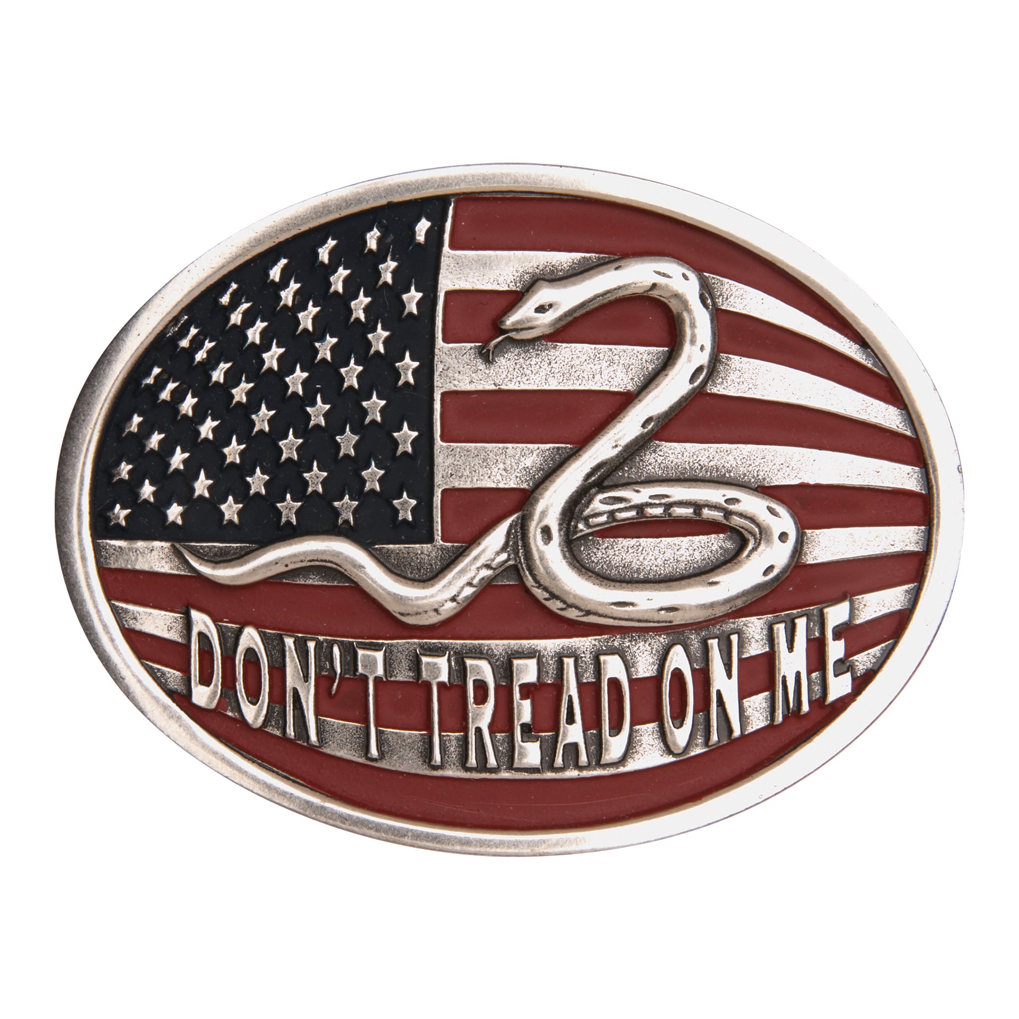 Don't Tread on Me Pocket Clip Keychain