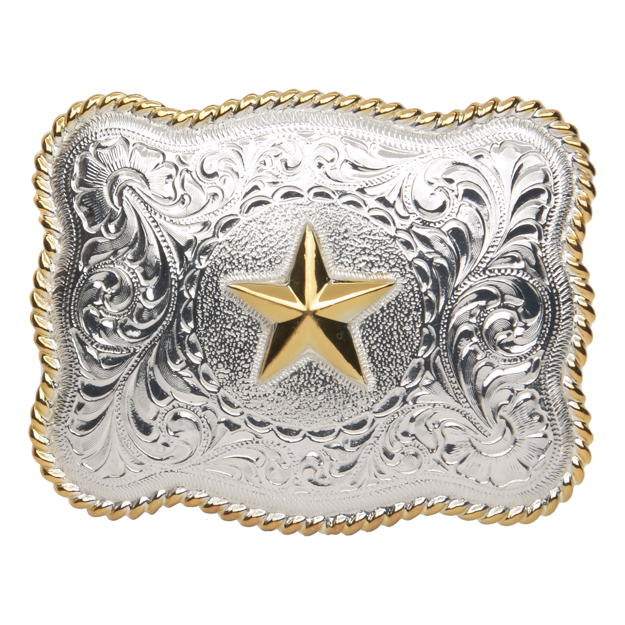 CBU A Complete 3 Piece Buckle Set in New Western Design 