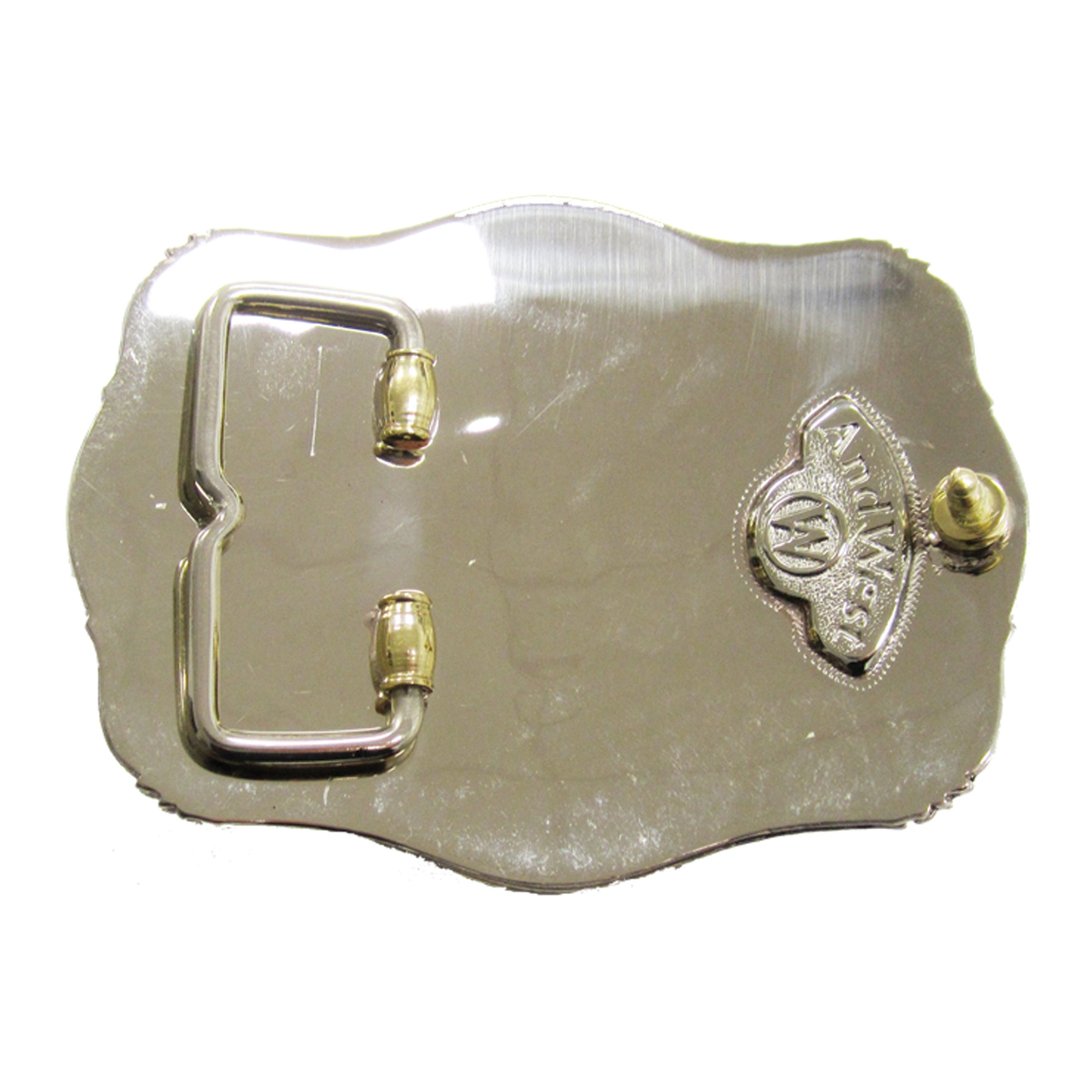 1 1/2 Shot Gun Shell Plaque Buckle Belt - AndWest