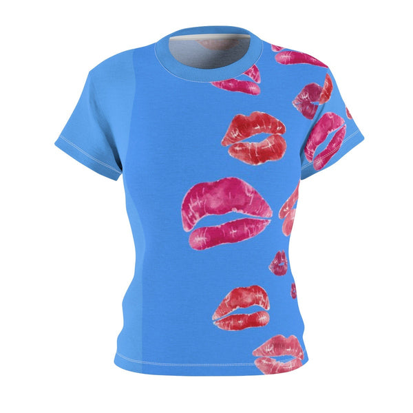 For your Girlfriend / Kisses / Women's / Tee T-Shirt Shirt / Love / Lips / Valentine's gift / Pretty / Classic / Art / New / Sexy