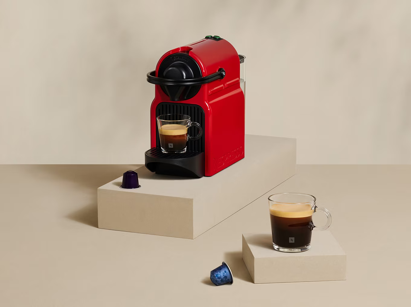 Magimix Nespresso M 105 Inissia - Machine à café - 19 bar - crème