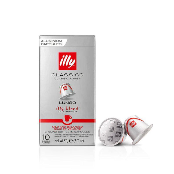 Buy the famous illy Espresso Coffee Capsules/Pods by Nespresso