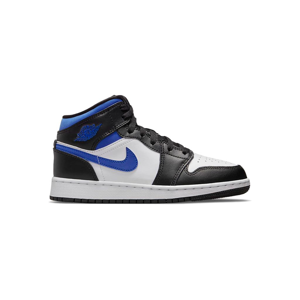 air jordan 1 mid black white royal gs