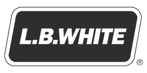 l.b. white logo