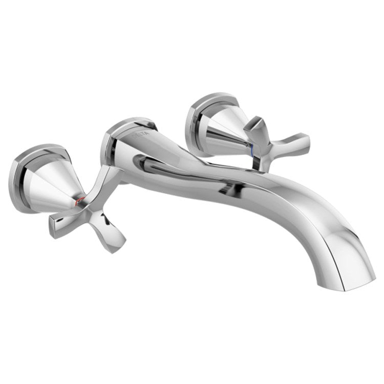 Tub Filler Trim Stryke Wall Mount 2 Helo Chrome Ada Frank Webb Home