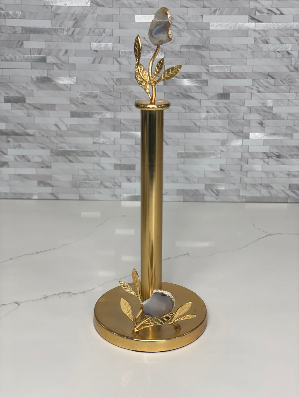 Gold Ruffle Paper Towel Holder – MGallerieDecor