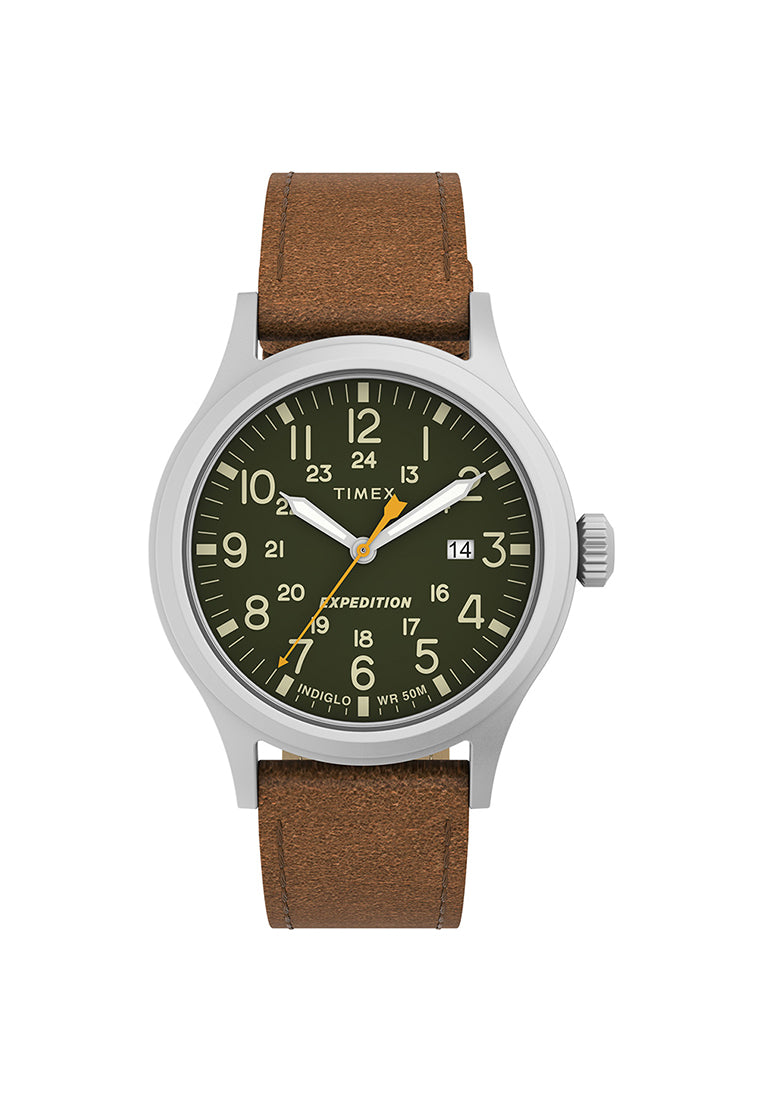 Expedition Scout Date 40mm Leather Band – Timex Philippines