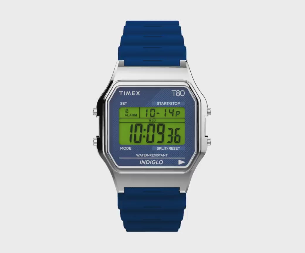 Timex 80 Digital 34mm Resin Band – Timex Philippines