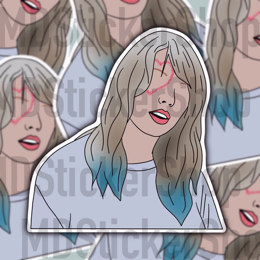 Taylor Swift Evermore Silhouette Magnet – MDStickerShop