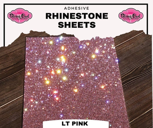 Rhinestone Adhesive Sheets - Purple – Bling Owl Creations