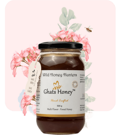Multi-Floral Honey - 100% Raw Organic Wild Honey