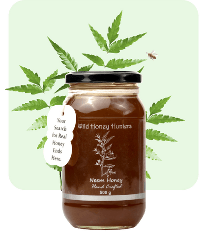 Neem Honey - 100% Raw Organic Wild Honey