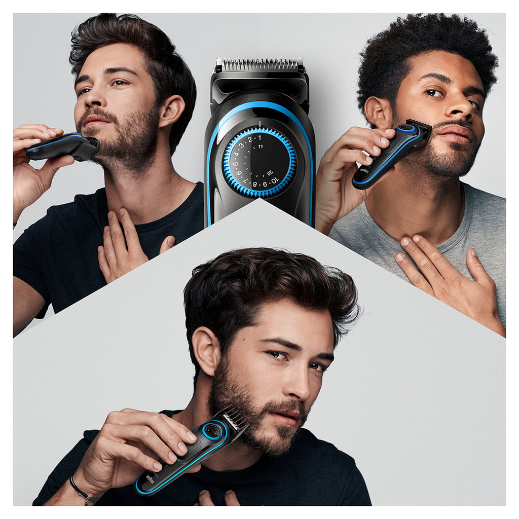 braun beard trimmer & hair clipper