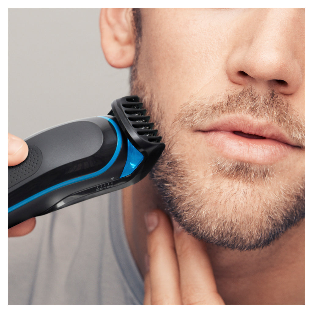 braun hair clipper and beard trimmer