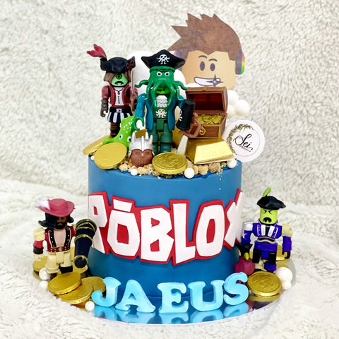 Roblox Lego Cake - Cakes by Shivani