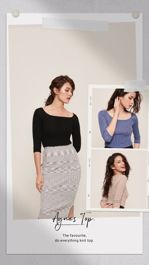hello ronron | The Debut Collection | Agnes top + Hera skirt