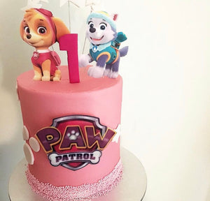 Pink Patrol Cake drip Cake – Cakes N Pieces