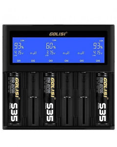 GOLISI - S6 6 BAY BATTERY CHARGER