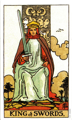 King of Swords tarot card