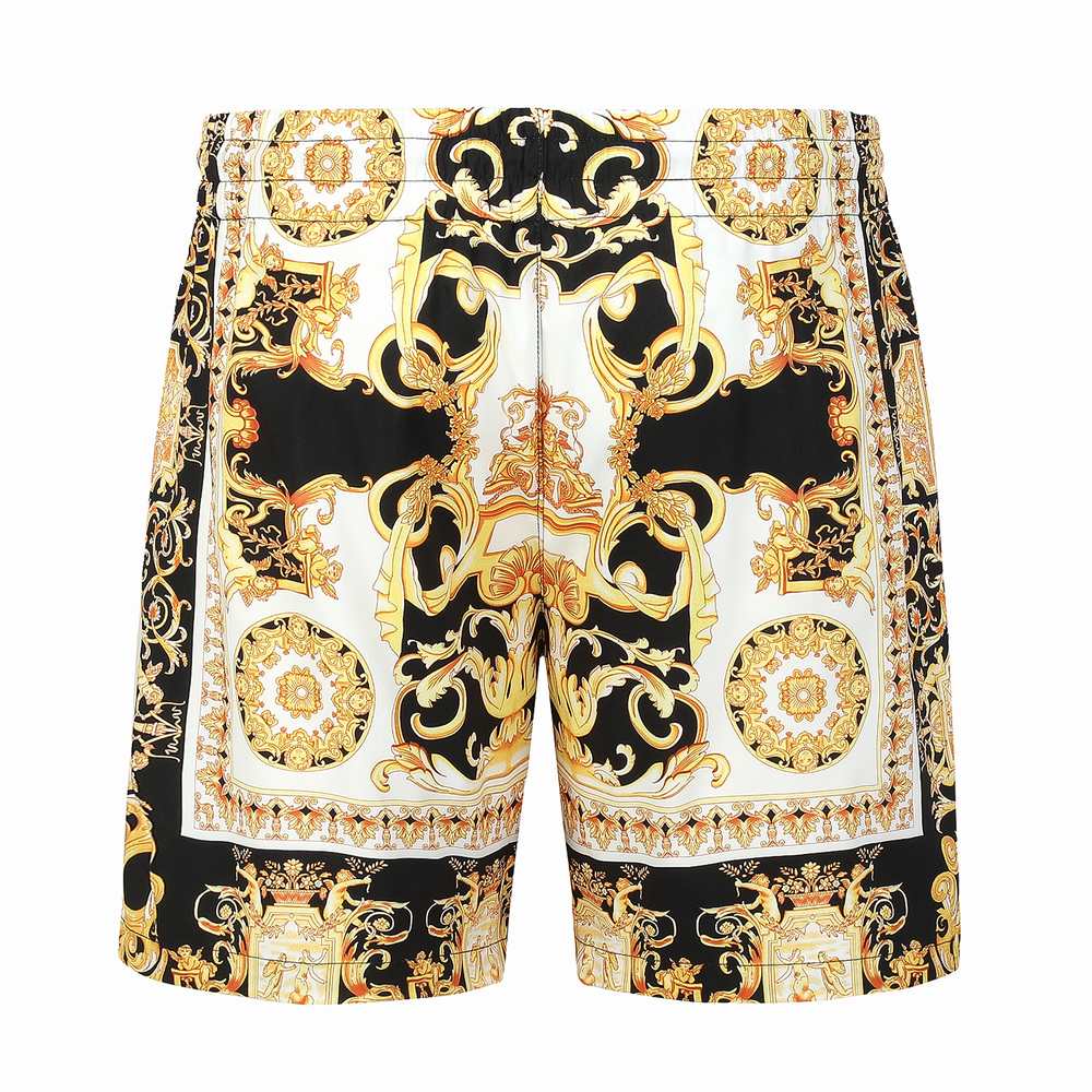 Versace Summer Fashion New Men Shorts Casual Shorts Beach Shorts Print Quick Dry Shorts Drawstring S