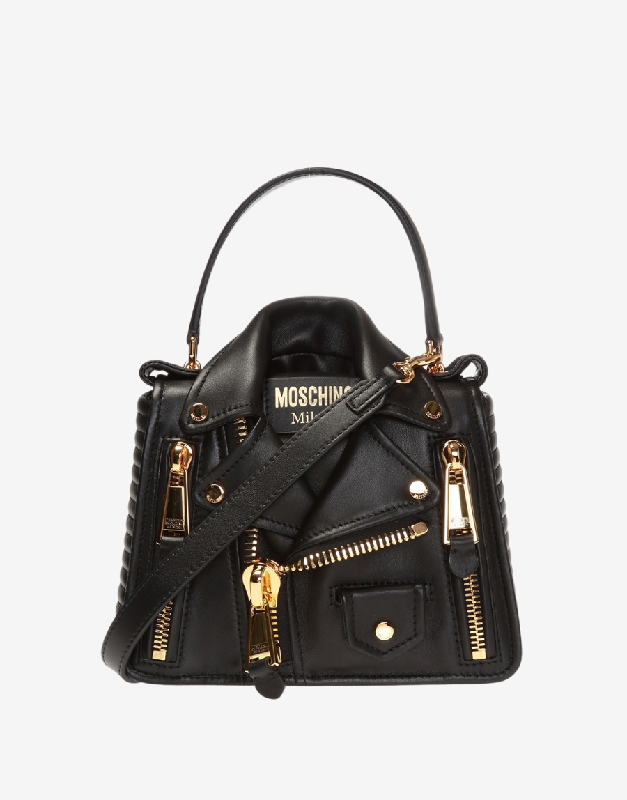 biker bag moschino