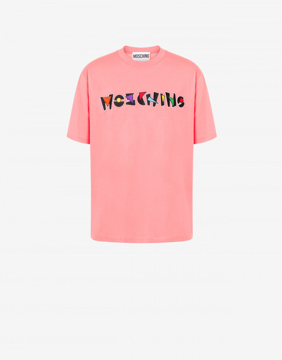pink moschino t shirt