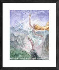Air Mother watercolor painting by Beth Hansen