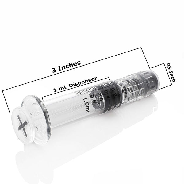 1mL Luer Lock Glass Syringe w/o Needle