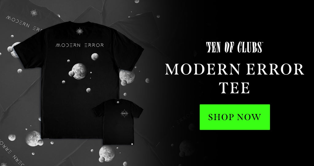 Defects Modern Error Tee 100% cotton graphic tshirt