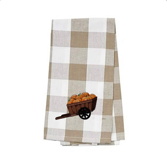 Brown Buffalo Check Kitchen Towel