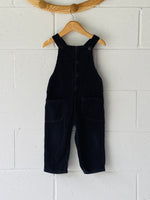 Charcoal Corduroy Overalls, 18-24 months