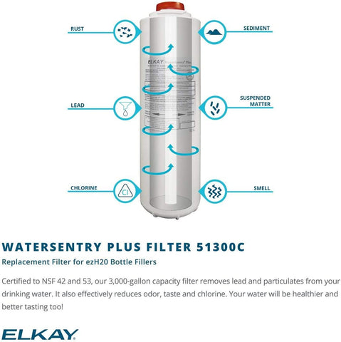 Elkay 51300c Replacement Water Filter