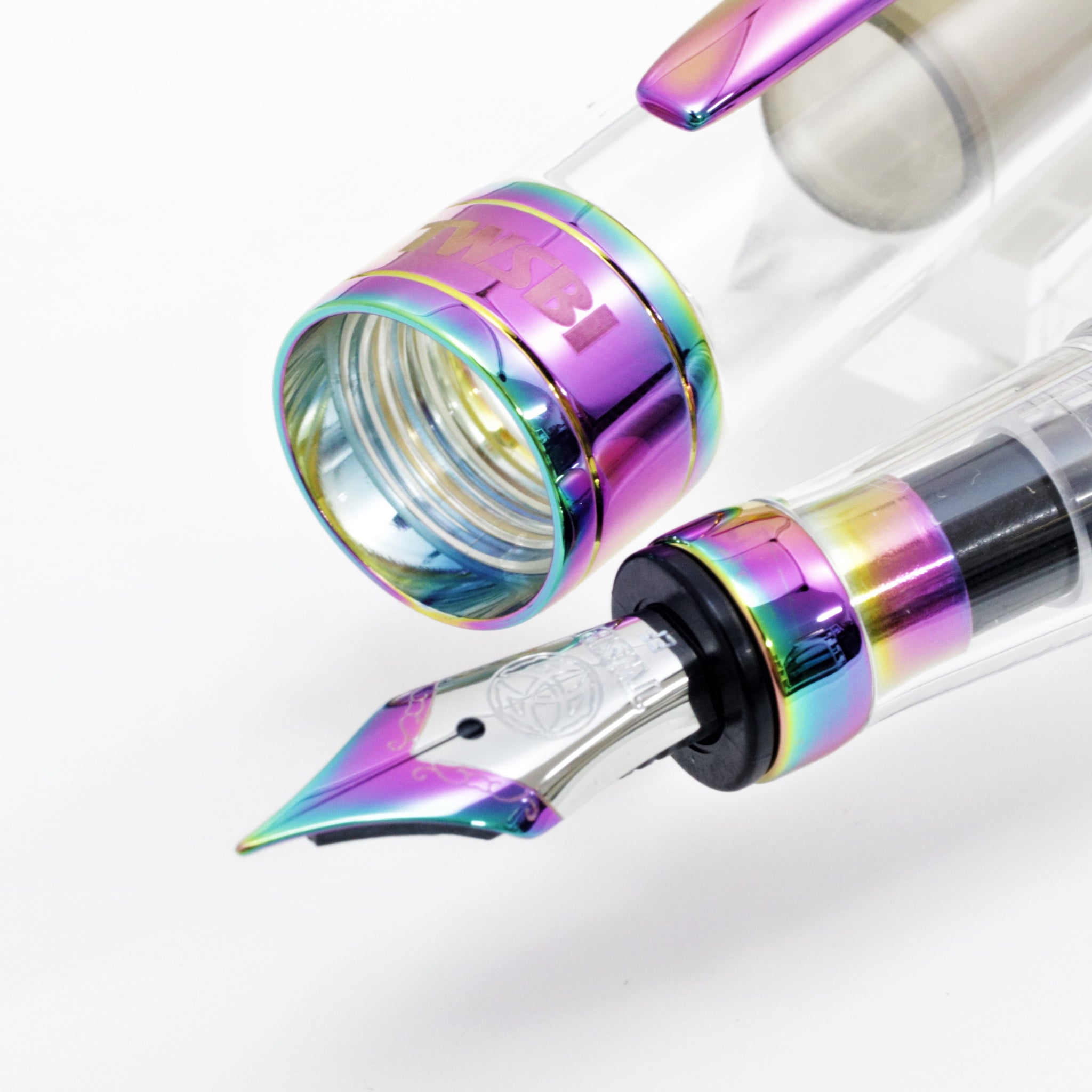 twsbi ダイヤモンド580 iris Bニブ+stub1.1ニブセット-