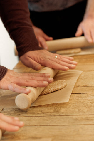 bread making is a grounding mindful activity