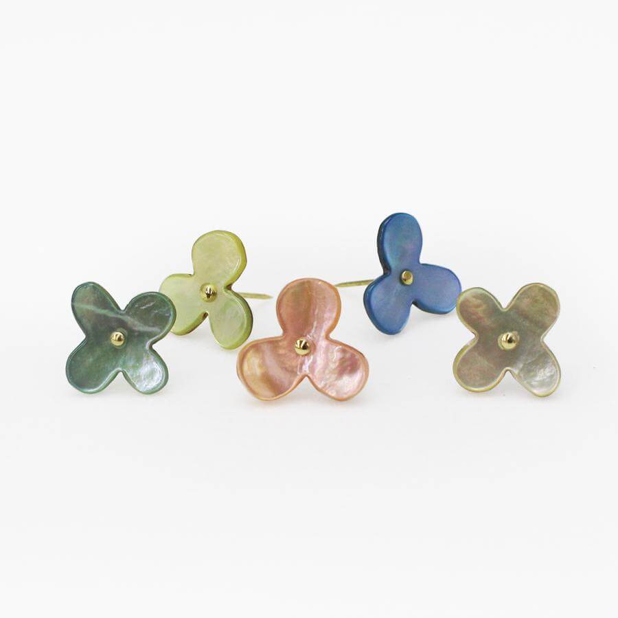 Flower Push Pin (Mother-of-Pearl) – Cohana Online Store